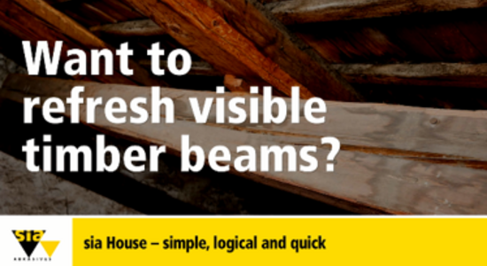 Anzeige Dachbalken Want to refresh timber beams?